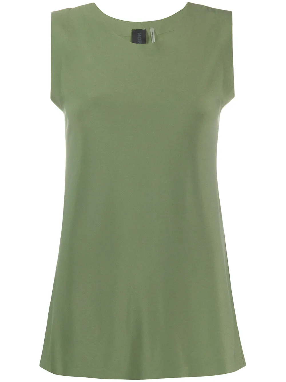 Топ с круглым вырезом Norma Kamali, зеленый
Топ с круглым вырезом Norma Kamali, зеленый