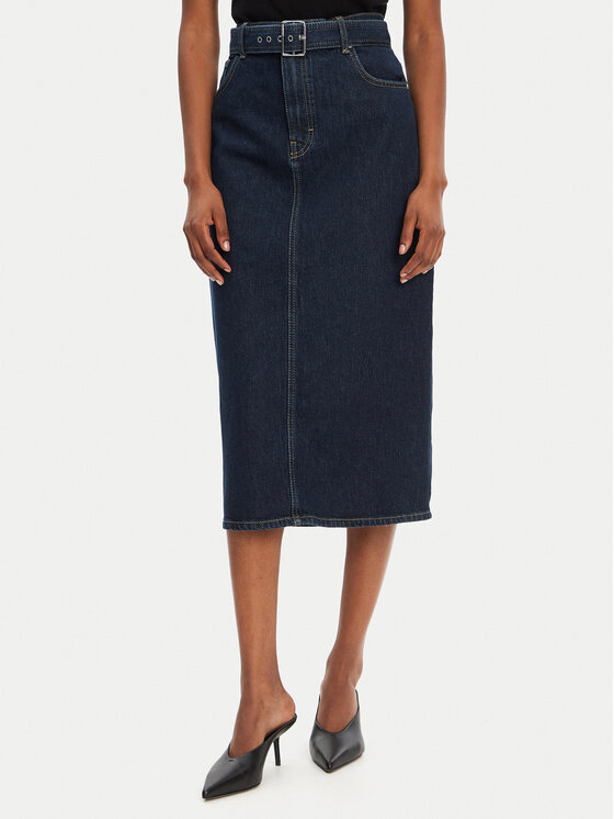 Джинсовая юбка обычного кроя Gatje_2 50541495 Hugo, синий
Джинсовая юбка обычного кроя Gatje_2 50541495 Hugo, синий