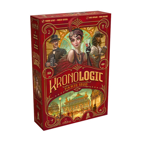 Настольная игра Kronologic: Paris 1920
Настольная игра Kronologic: Paris 1920
