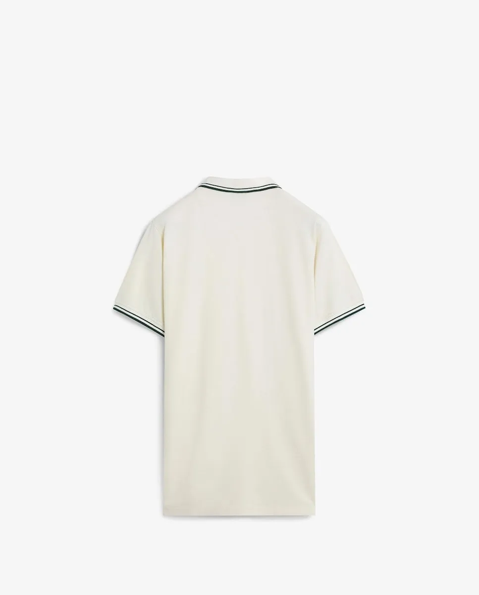 Мужская хлопковая футболка-поло с коротким рукавом Scalpers, белый
Мужская хлопковая футболка-поло с коротким рукавом Scalpers, белый