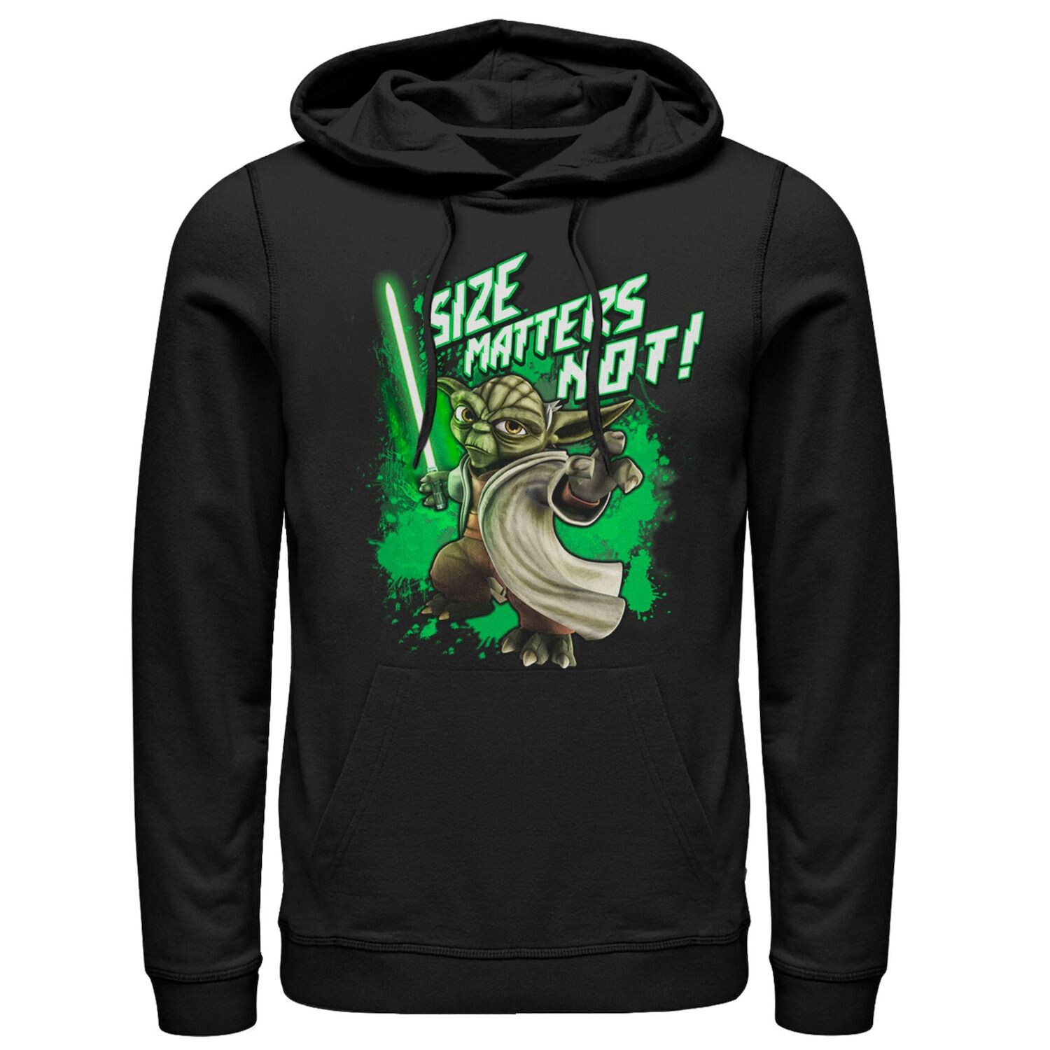 Мужская толстовка с капюшоном Yoda «Звездные войны: Войны клонов» Licensed Character
Мужская толстовка с капюшоном Yoda «Звездные войны: Войны клонов» Licensed Character