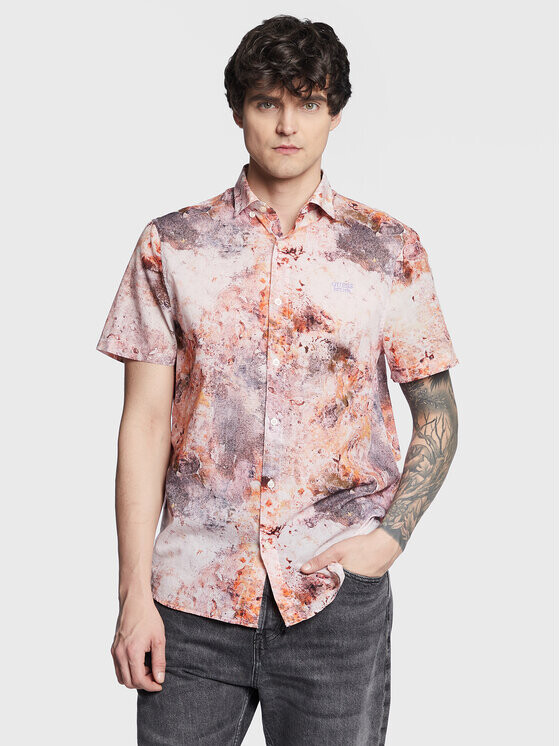 Рубашка стандартного кроя Guess, розовый
Рубашка стандартного кроя Guess, розовый