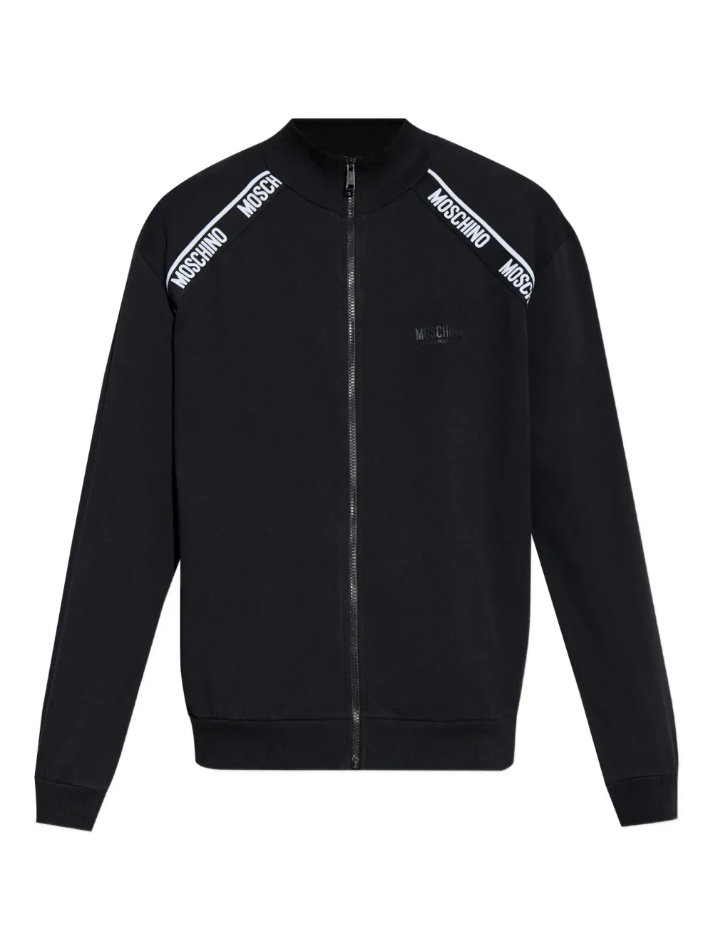 Толстовка на молнии с логотипом Moschino, черный
Толстовка на молнии с логотипом Moschino, черный