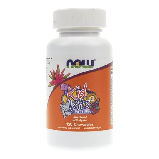 Now Foods, Мультивитамины для детей, Kid Vits, 120 пастилок
Now Foods, Мультивитамины для детей, Kid Vits, 120 пастилок