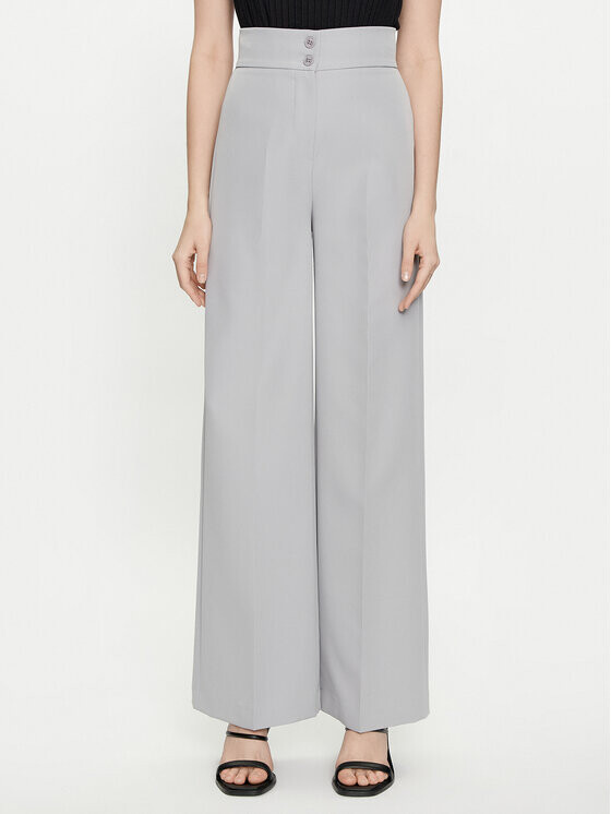 Широкие брюки из ткани Maryley, серый
Широкие брюки из ткани Maryley, серый