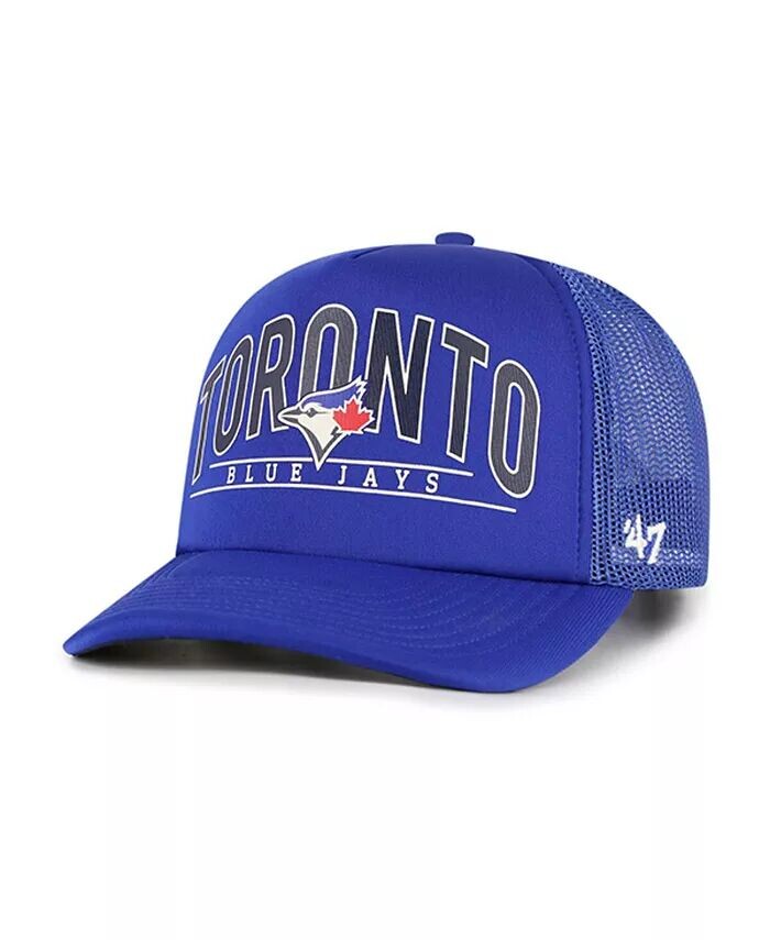 Мужская кепка Snapback Royal Toronto Blue Jays Backhaul из пеноматериала '47 Brand, синий
Мужская кепка Snapback Royal Toronto Blue Jays Backhaul из пеноматериала '47 Brand, синий