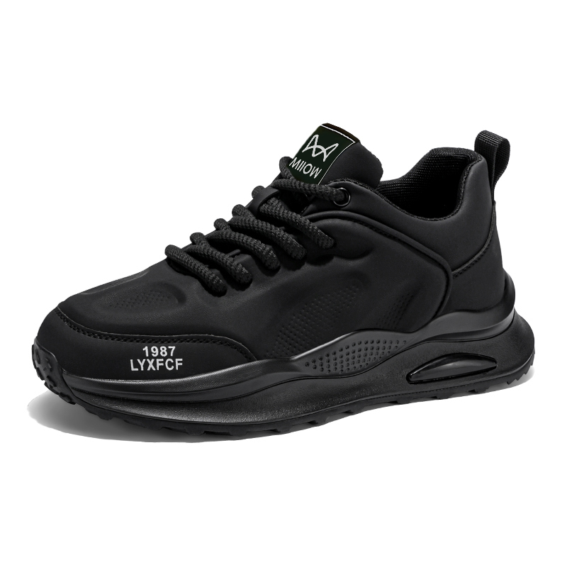 MIIOW Мужские низкие кэжуал кеды черные, цвет Black
MIIOW Мужские низкие кэжуал кеды черные, цвет Black