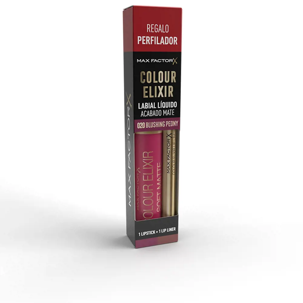 Помада для губ Colour elixir lipliner soft matte lote Max Factor, цвет 020-Blushing Peony, 2 шт.
Помада для губ Colour elixir lipliner soft matte lote Max Factor, цвет 020-Blushing Peony, 2 шт.