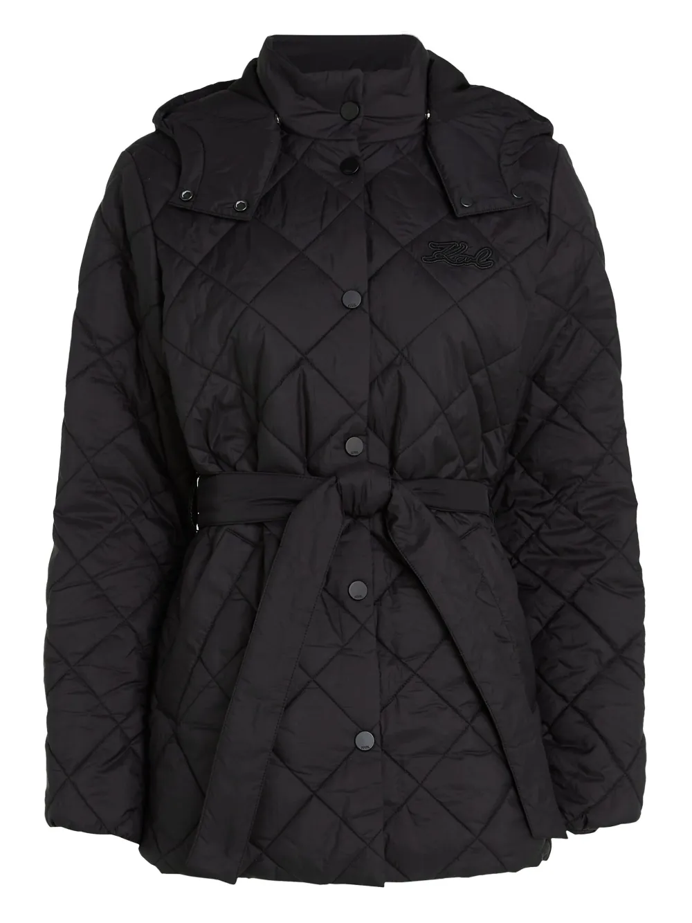 Легкая стеганая куртка KARL LAGERFELD, черный
Легкая стеганая куртка KARL LAGERFELD, черный