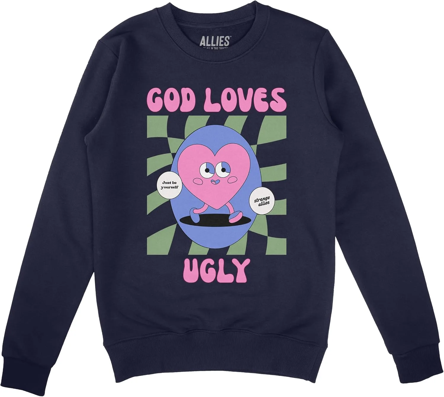 Свитшот Allies God Loves Ugly | Men's & Unisex | Флисовый пуловер Funny Self-Love
Свитшот Allies God Loves Ugly | Men's & Unisex | Флисовый пуловер Funny Self-Love