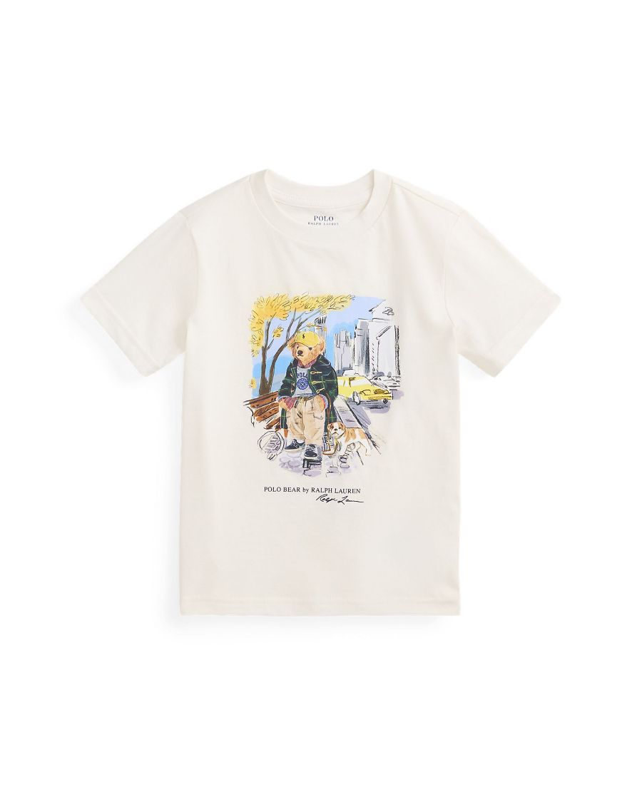 Детская футболка-поло с изображением медведя для малышей и маленьких мальчиков Polo Ralph Lauren, Bear nevis
Детская футболка-поло с изображением медведя для малышей и маленьких мальчиков Polo Ralph Lauren, Bear nevis