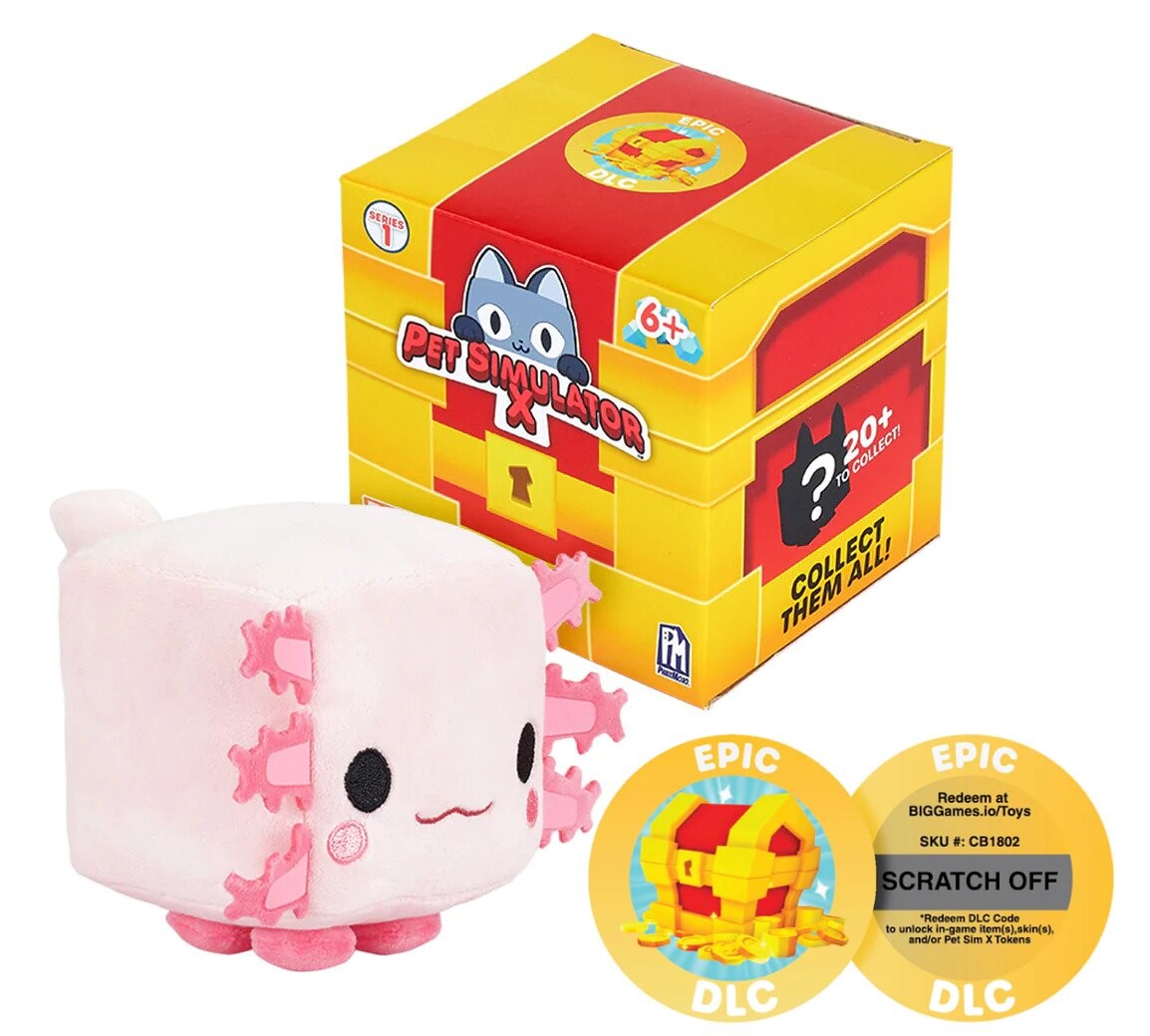 Плюшевая фигурка Pet Simulator x Treasure + код DLC PhatMojo
Плюшевая фигурка Pet Simulator x Treasure + код DLC PhatMojo