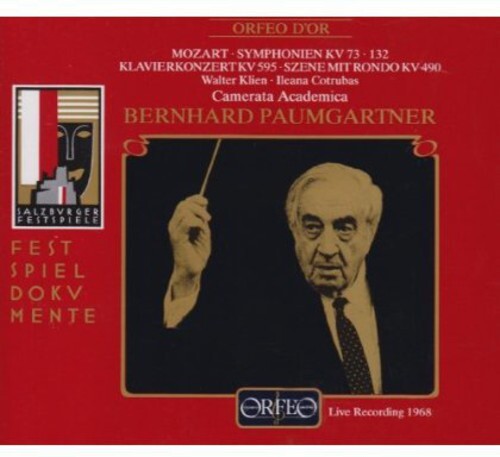 CD диск Mozart / Cotrubas / Paumgartner: Sym. KV 73 & 132 & Klavierkonzert KV 595 & Szene
CD диск Mozart / Cotrubas / Paumgartner: Sym. KV 73 & 132 & Klavierkonzert KV 595 & Szene