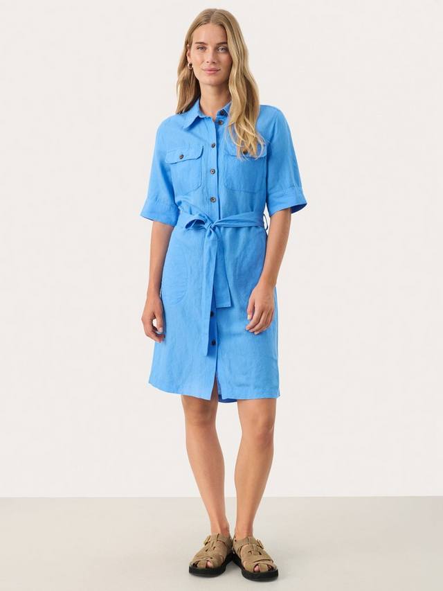 Платье-рубашка Raili из льняной смеси Part Two, Marina
Платье-рубашка Raili из льняной смеси Part Two, Marina