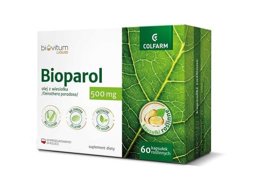 Biovitum Liquid Bioparol, Добавка , 60 капсул Colfarm
Biovitum Liquid Bioparol, Добавка , 60 капсул Colfarm