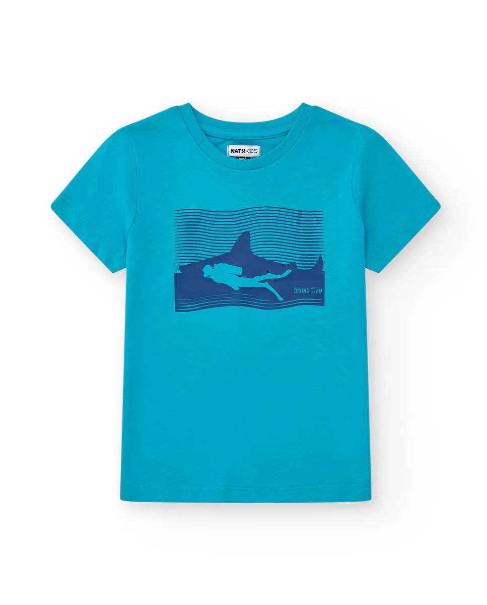 Футболка с короткими рукавами и рисунком спереди Tuc tuc, зеленый
Футболка с короткими рукавами и рисунком спереди Tuc tuc, зеленый