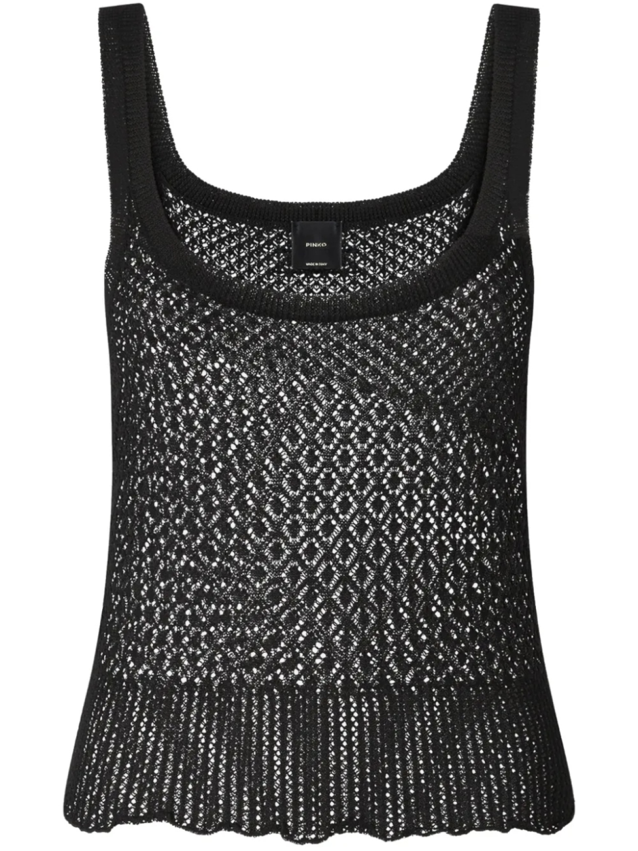 Перфорированный топ PINKO, черный
Перфорированный топ PINKO, черный