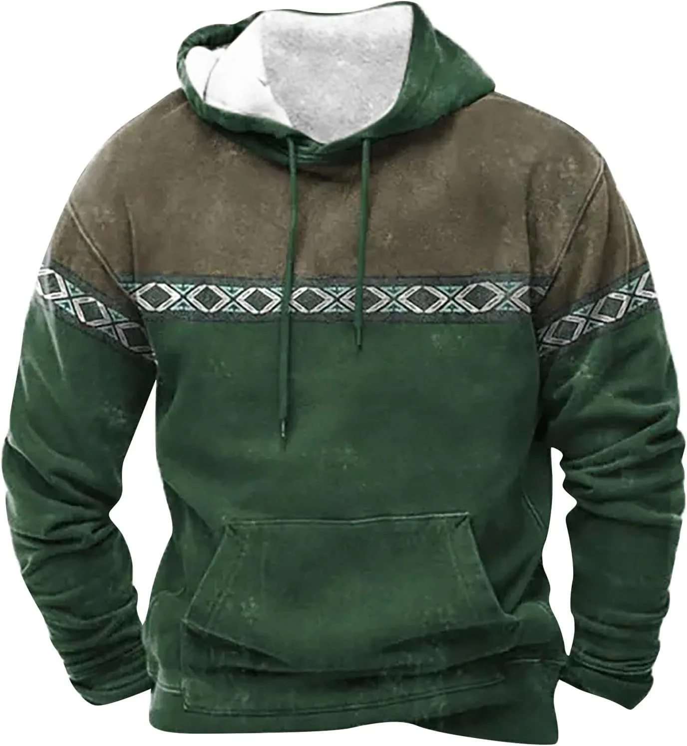 Мужской худи с ацтекским принтом Sherpa Lined
Мужской худи с ацтекским принтом Sherpa Lined