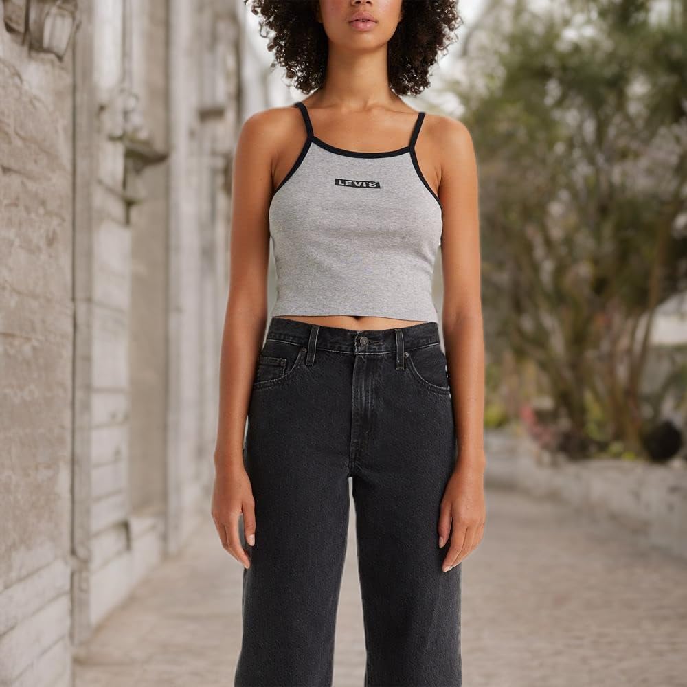 Женская майка Levi's с рисунком Mazzy, Box Tab Starstruck Heather Grey / Caviar Rib
Женская майка Levi's с рисунком Mazzy, Box Tab Starstruck Heather Grey / Caviar Rib