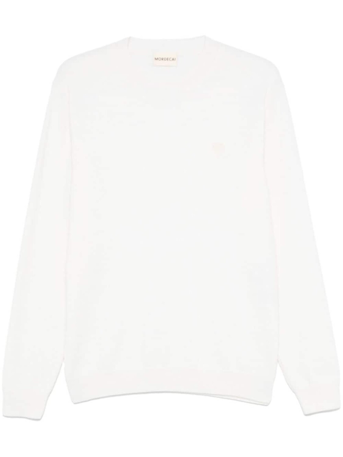 MORDECAI логотип-интарсия свитер, белый
MORDECAI логотип-интарсия свитер, белый