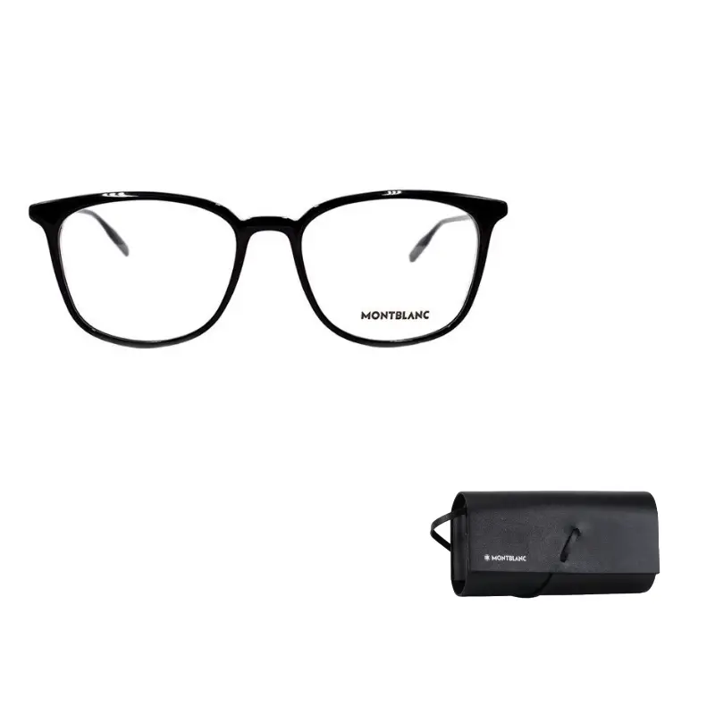 MONTBLANC Прямоугольная оправа для очков мужская, Black
MONTBLANC Прямоугольная оправа для очков мужская, Black