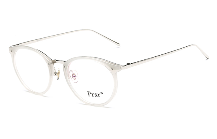 Prsr Пластиковая круглая оправа для очков унисекс, PT66009-013
Prsr Пластиковая круглая оправа для очков унисекс, PT66009-013