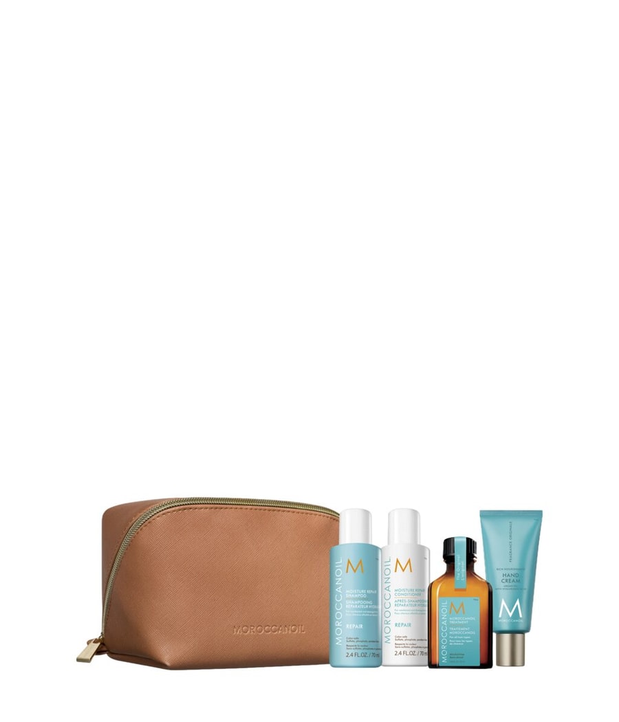 Набор для ухода за волосами Moroccanoil Travel Kit Repair, 1 шт.
Набор для ухода за волосами Moroccanoil Travel Kit Repair, 1 шт.