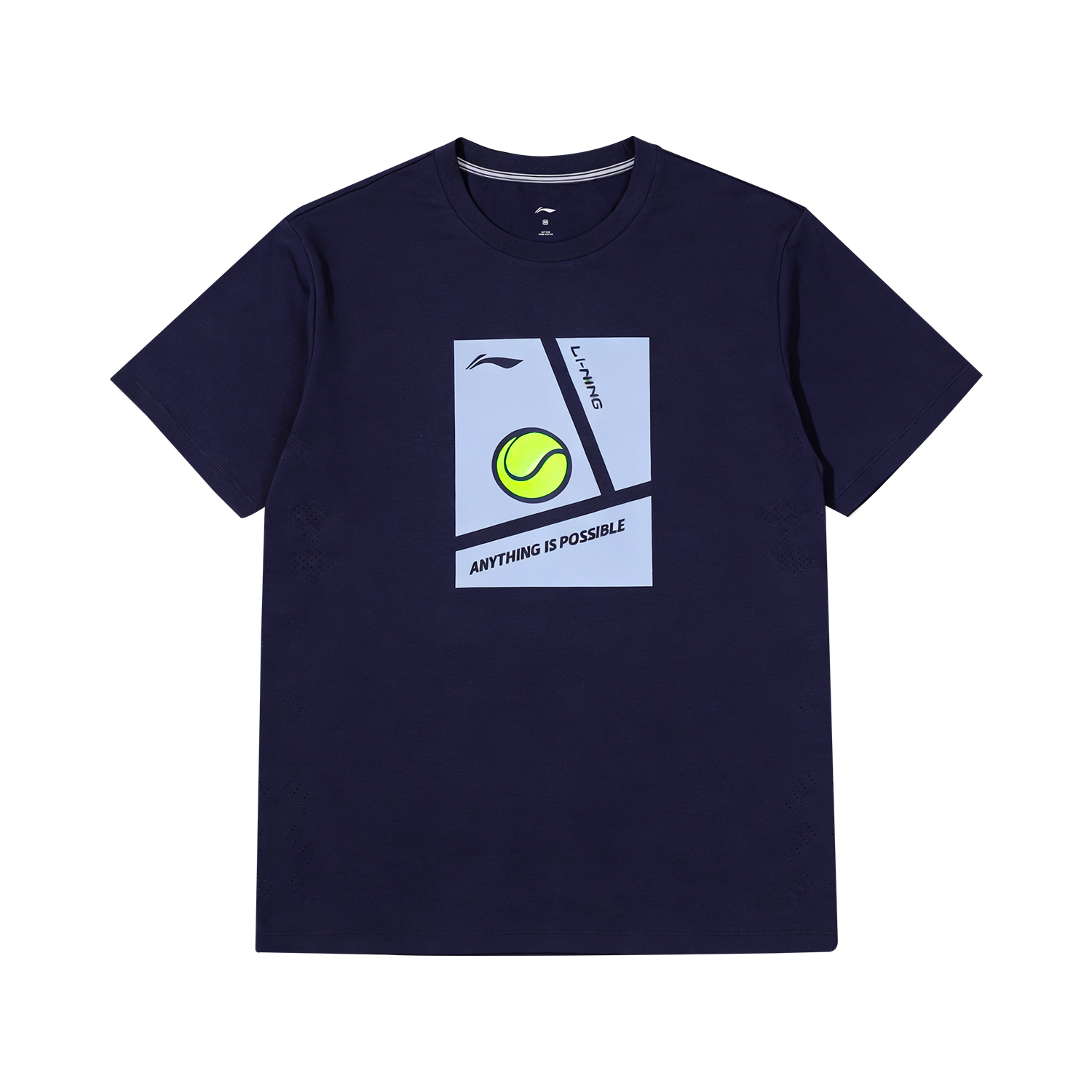 Футболка Li-Ning с коротким рукавом мужская, темно-ship синий
Футболка Li-Ning с коротким рукавом мужская, темно-ship синий