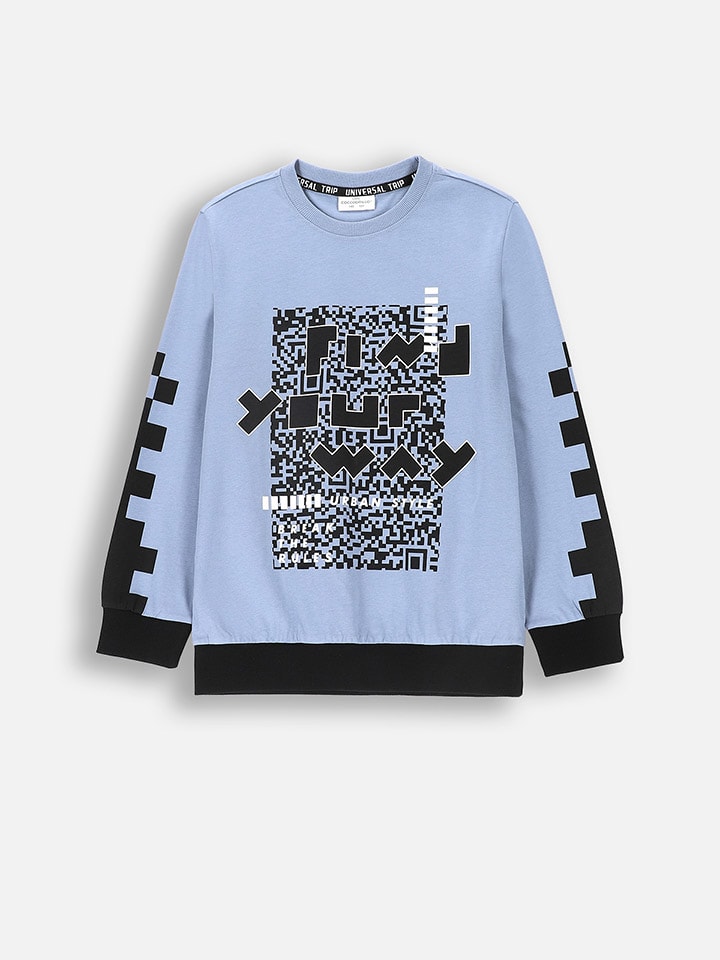 Coccodrillo Толстовка светло-голубого/черного цвета
Coccodrillo Толстовка светло-голубого/черного цвета