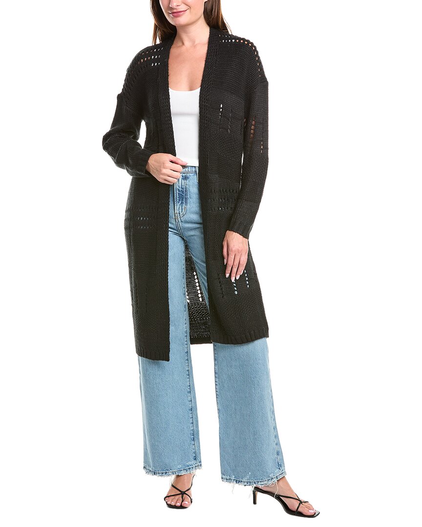 Свитер с ажурной вязкой Saltwater Luxe, черный
Свитер с ажурной вязкой Saltwater Luxe, черный