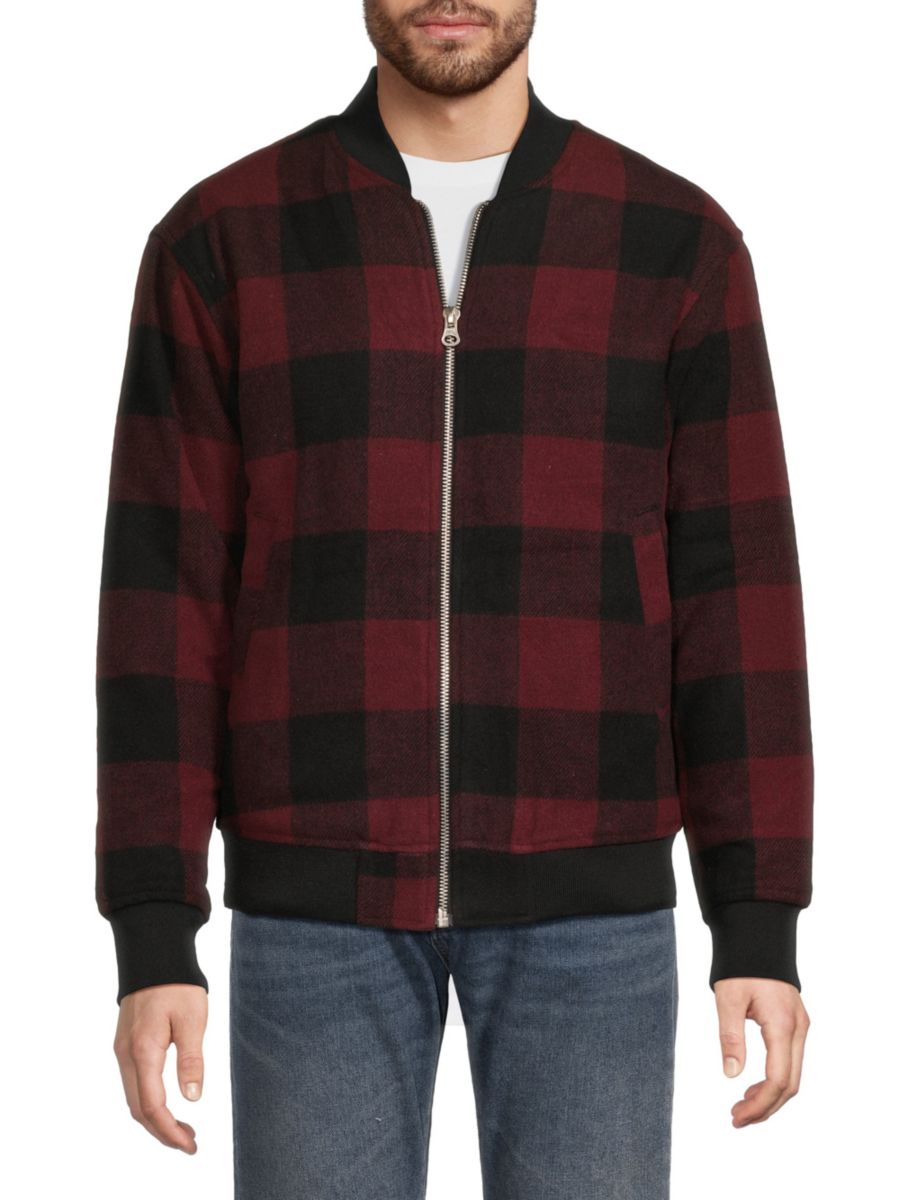 Клетчатая куртка-бомбер HEDGE, бордовый
Клетчатая куртка-бомбер HEDGE, бордовый