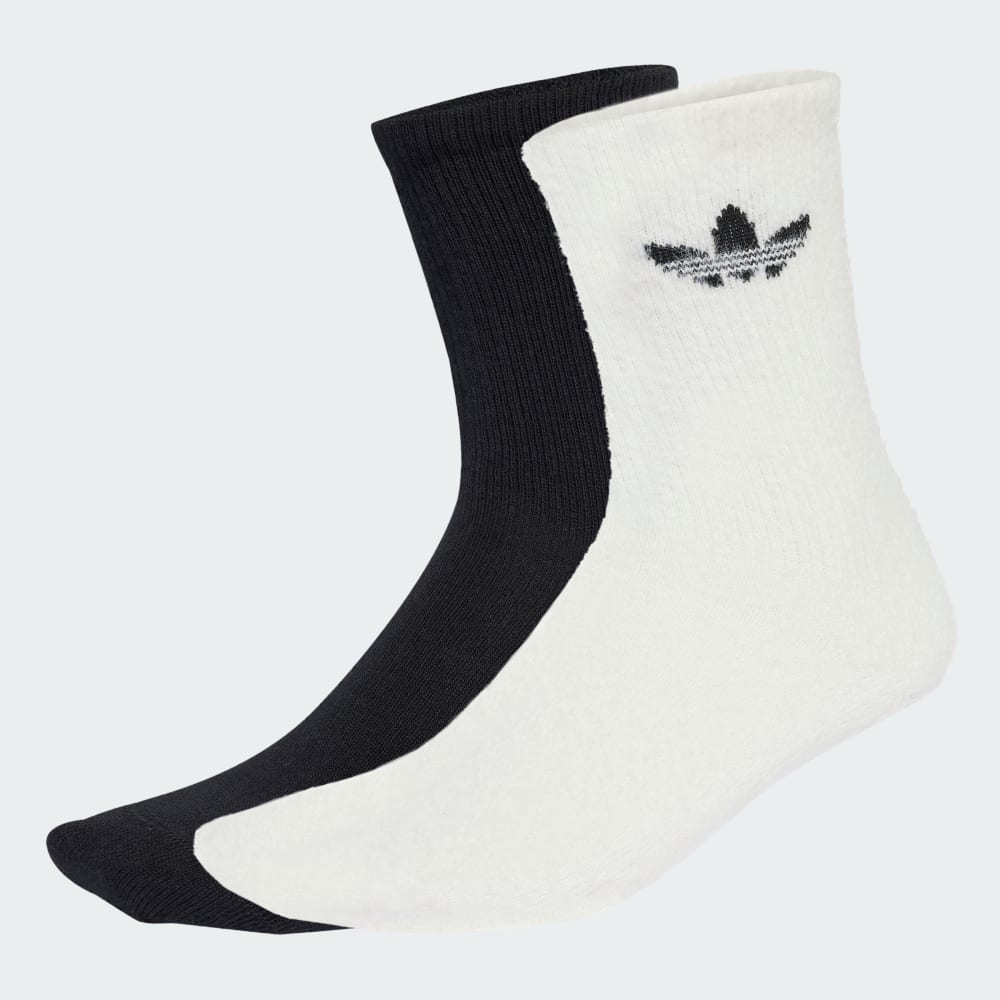 Носки Adidas Fluffy Crew Sock 2 Pairs, цвет Off White/Black
Носки Adidas Fluffy Crew Sock 2 Pairs, цвет Off White/Black