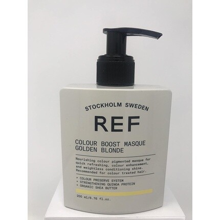 Маска Color Boost Золотистый Блонд 200мл, Ref
Маска Color Boost Золотистый Блонд 200мл, Ref