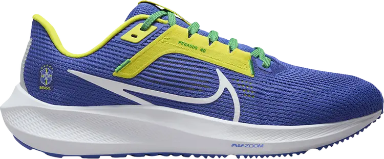 Кроссовки Air Zoom Pegasus 40 'Brazil CBF', синий
Кроссовки Air Zoom Pegasus 40 'Brazil CBF', синий