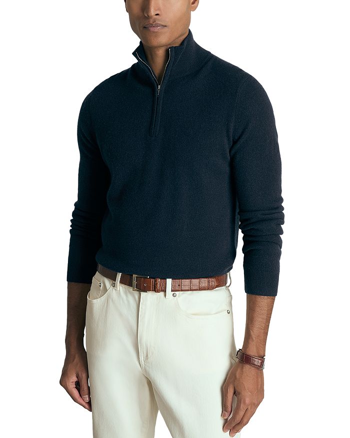 Свитер Royal Regular Fit из кашемира с застежкой-молнией на четверть оборота REISS, синий
Свитер Royal Regular Fit из кашемира с застежкой-молнией на четверть оборота REISS, синий