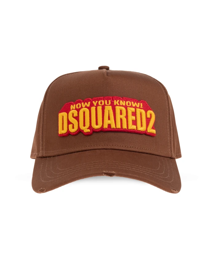 Бейсболка Dsquared2, коричневый
Бейсболка Dsquared2, коричневый