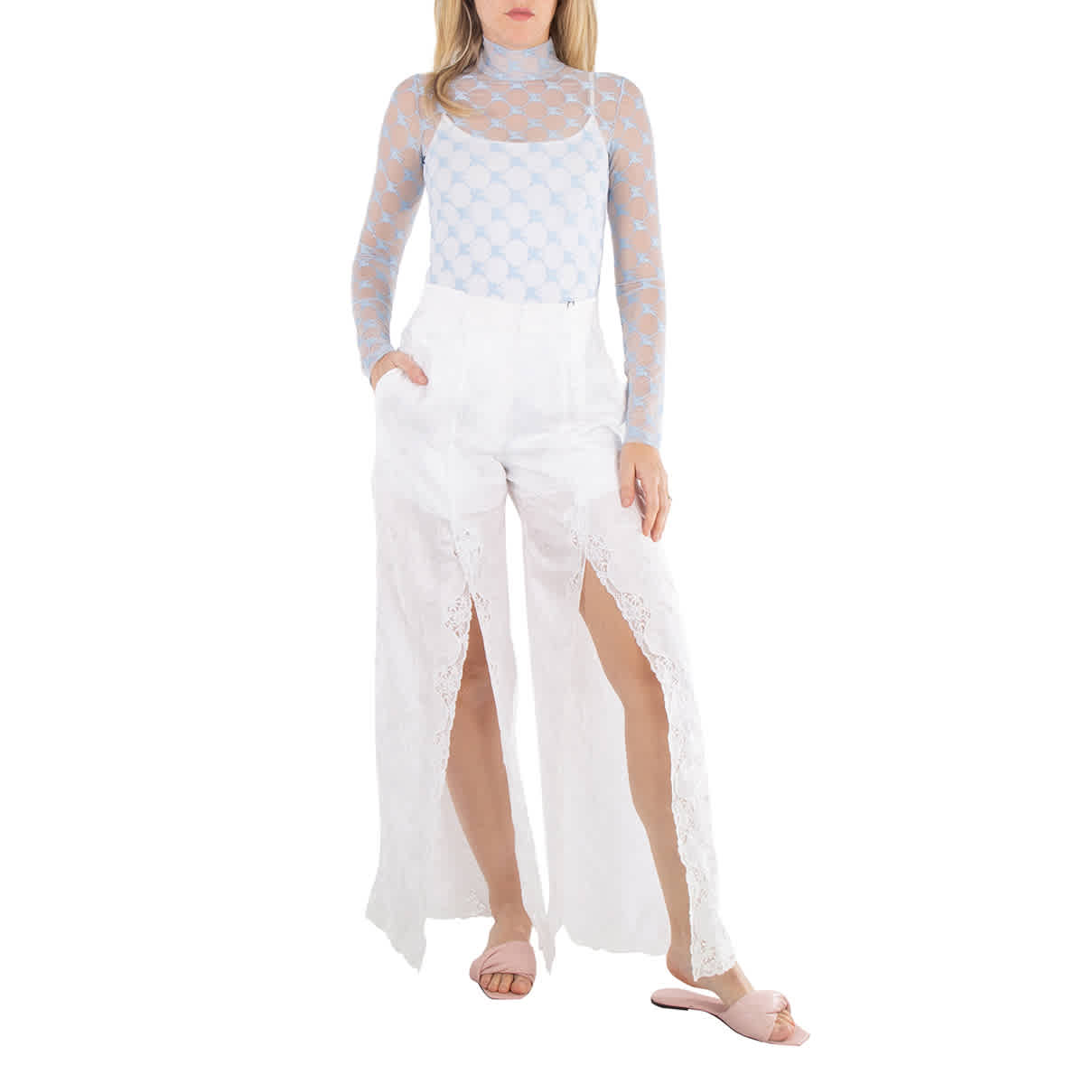 Барберри Флорал Мотви Вискозные Брюки Burberry, белый
Барберри Флорал Мотви Вискозные Брюки Burberry, белый