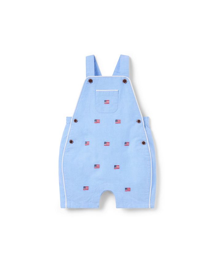 Комбинезон для мальчиков с флаговым принтом - Baby Janie and Jack, синий
Комбинезон для мальчиков с флаговым принтом - Baby Janie and Jack, синий