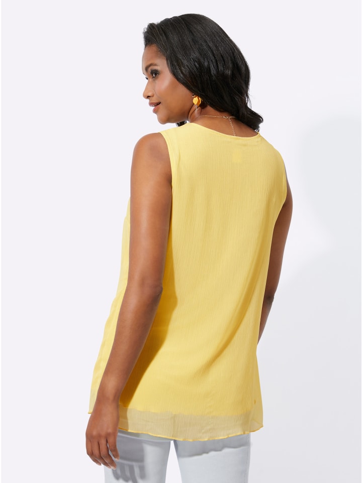 Блузка-топ лимонного цвета WITT WEIDEN
Блузка-топ лимонного цвета WITT WEIDEN