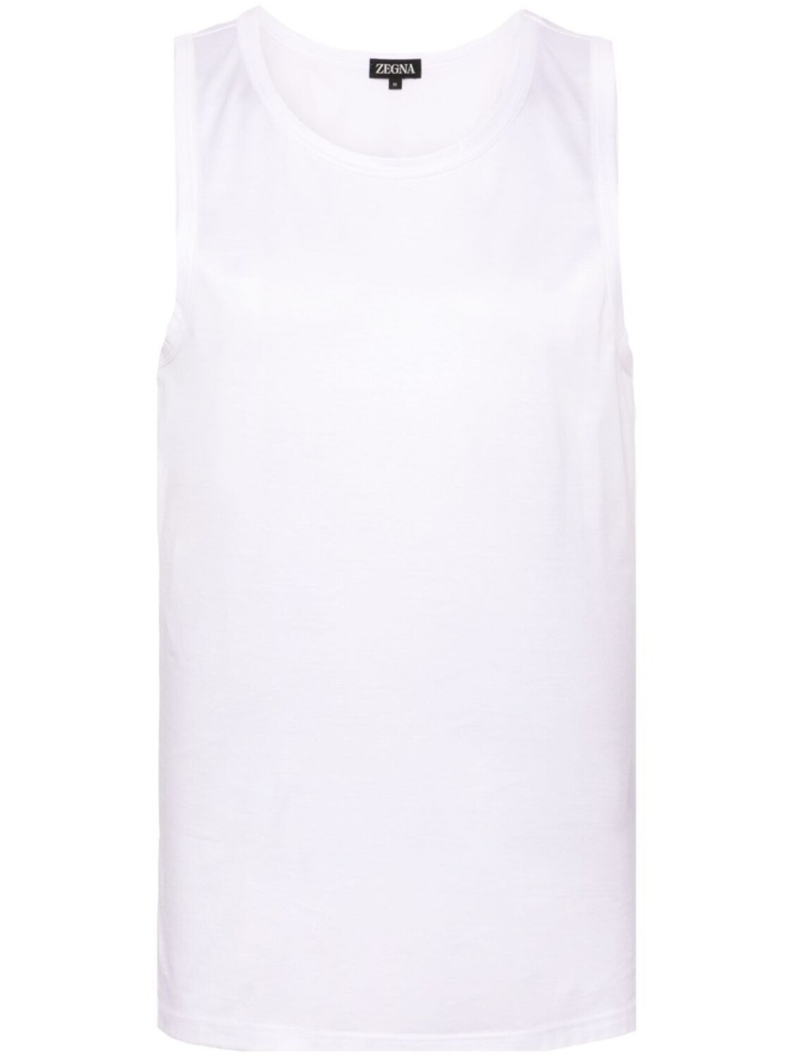Zegna топ с круглым вырезом, белый
Zegna топ с круглым вырезом, белый