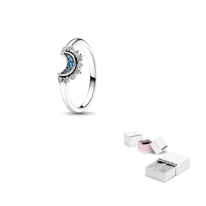 Кольцо из 925 стерлингового серебра для женщин Blue/Silver Pandora, синий/серебряный
Кольцо из 925 стерлингового серебра для женщин Blue/Silver Pandora, синий/серебряный