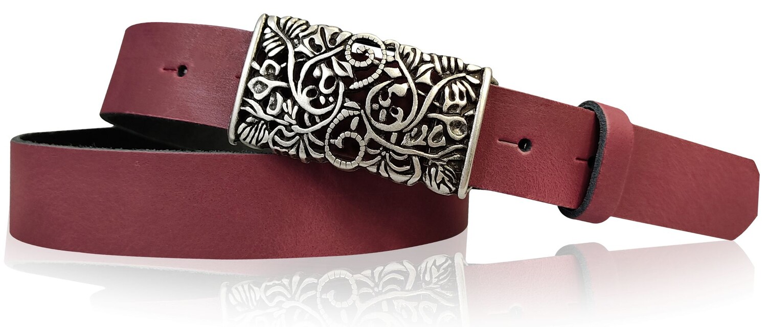 Кожаный ремень FRONHOFER, бордо
Кожаный ремень FRONHOFER, бордо