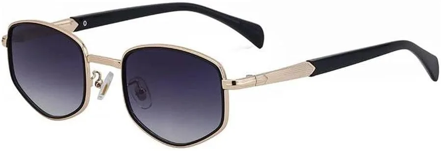 Мужские солнцезащитные очки в прямоугольной металлической оправе, модные, многоугольные, с защитой от УФ-излучения UV400, SUN1516 Generic, C2golddoublegray
Мужские солнцезащитные очки в прямоугольной металлической оправе, модные, многоугольные, с защитой от УФ-излучения UV400, SUN1516 Generic, C2golddoublegray