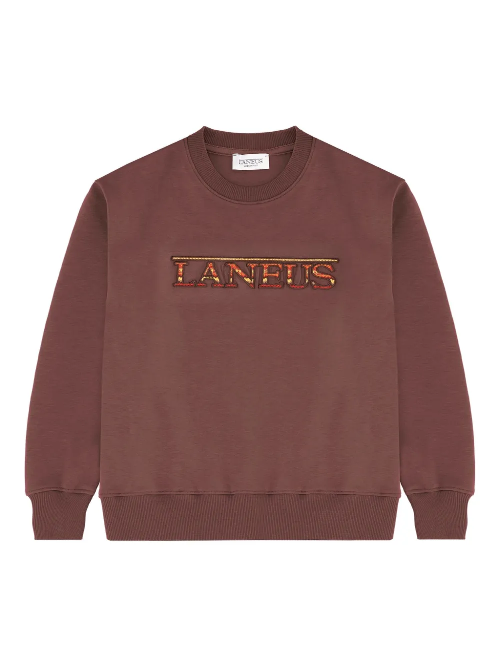 Свитшот с нашивкой-логотипом Laneus, коричневый
Свитшот с нашивкой-логотипом Laneus, коричневый