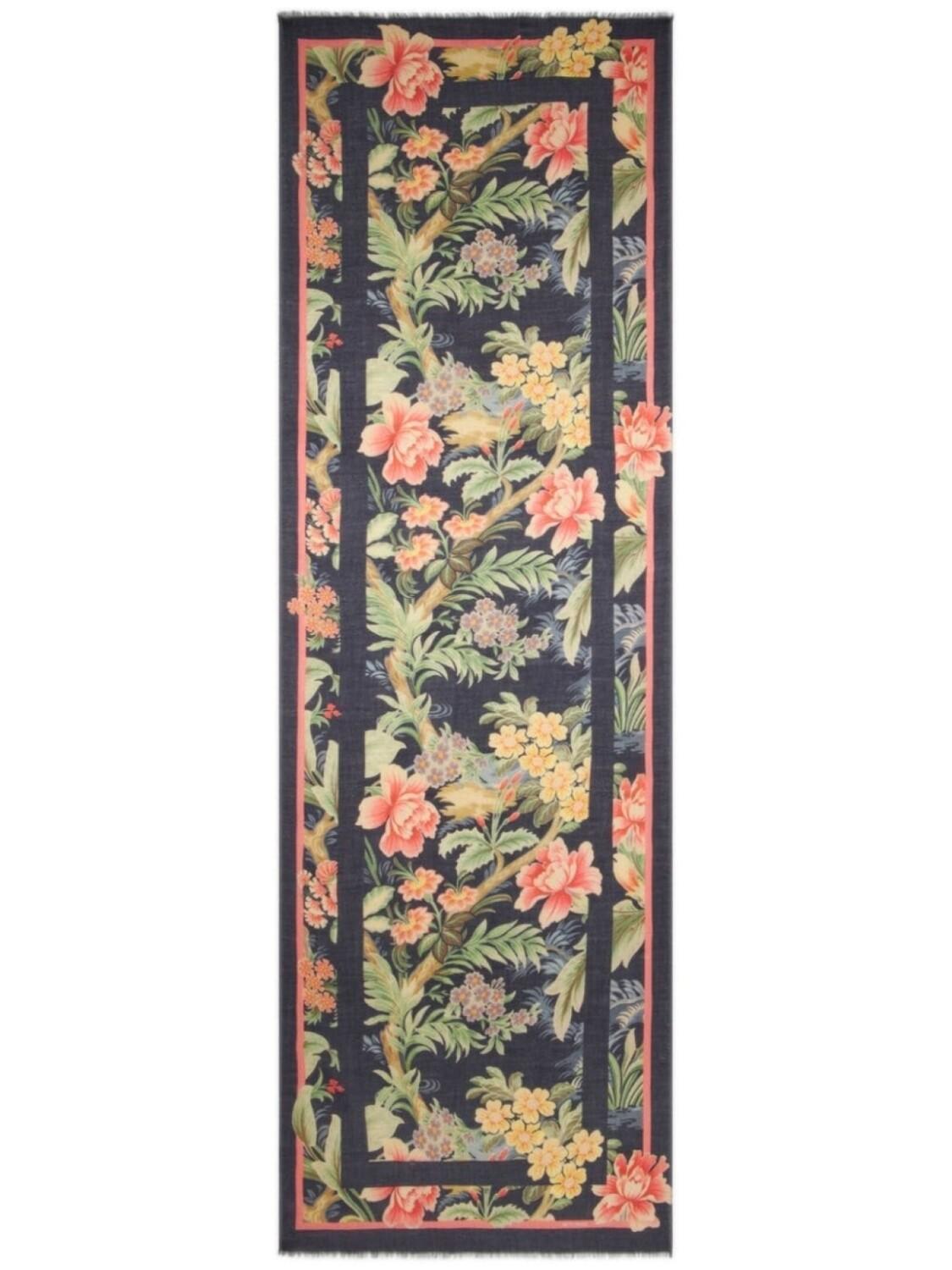 ETRO шарф из смеси шерсти и шелка с цветочным принтом, синий
ETRO шарф из смеси шерсти и шелка с цветочным принтом, синий