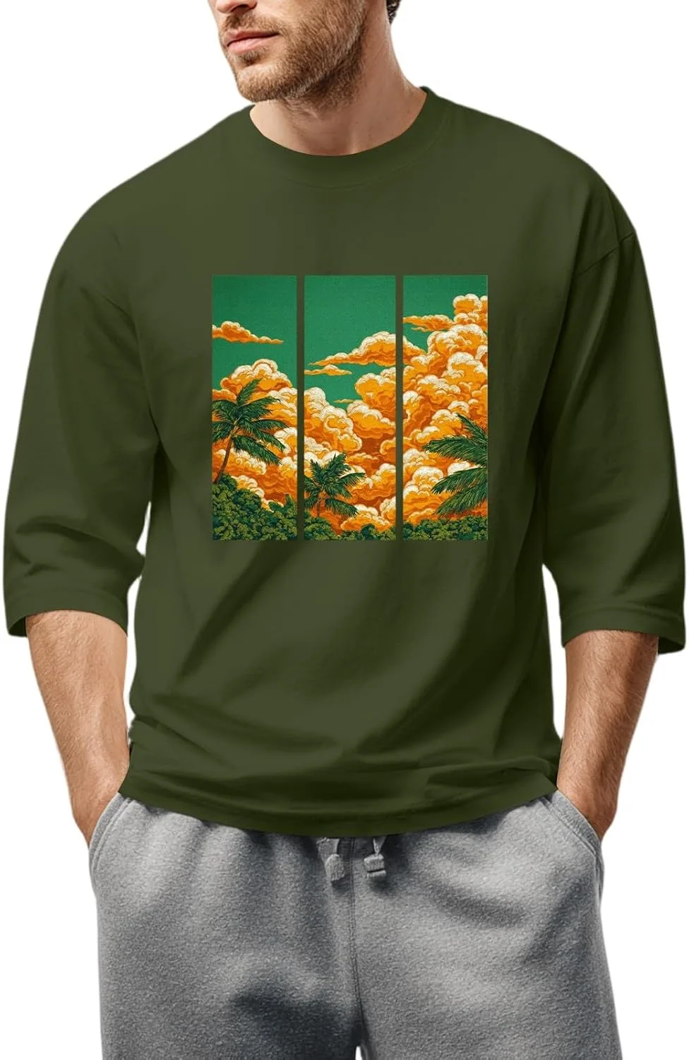 Футболка FQZWONG с 3/4 рукавом и принтом
Футболка FQZWONG с 3/4 рукавом и принтом