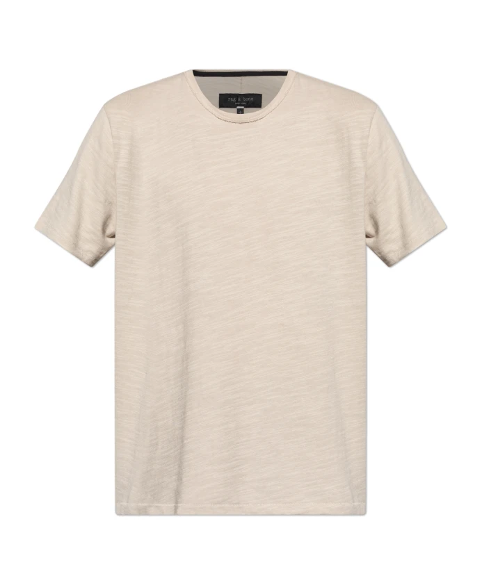 Футболка с круглым вырезом Rag & Bone, бежевый
Футболка с круглым вырезом Rag & Bone, бежевый