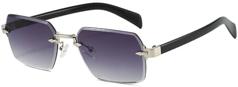 Солнцезащитные очки без оправы для женщин, модные прозрачные градиентные линзы, защита от УФ-излучения UV400, солнцезащитные очки в стиле панк для мужчин MTZJH, Silver Gray Gradient
Солнцезащитные очки без оправы для женщин, модные прозрачные градиентные линзы, защита от УФ-излучения UV400, солнцезащитные очки в стиле панк для мужчин MTZJH, Silver Gray Gradient