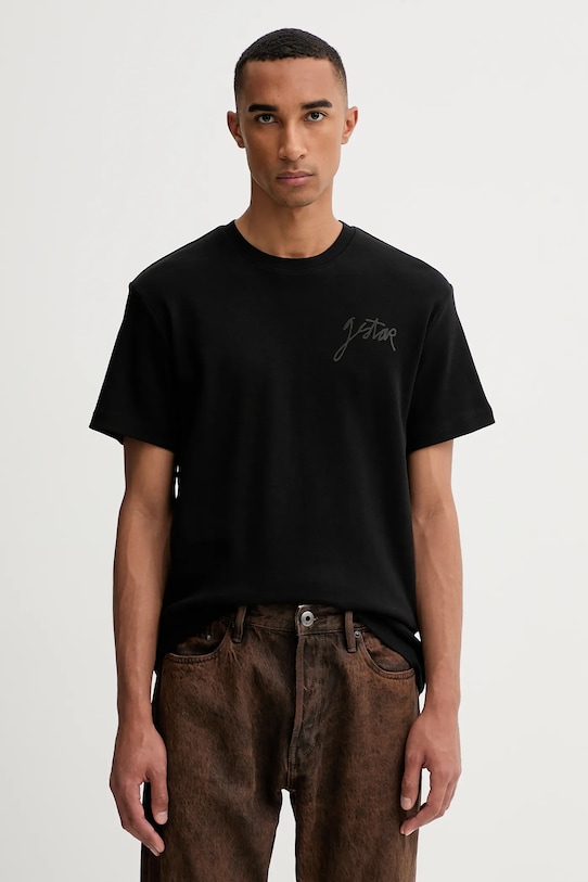 Хлопковая футболка G-Star, черный
Хлопковая футболка G-Star, черный