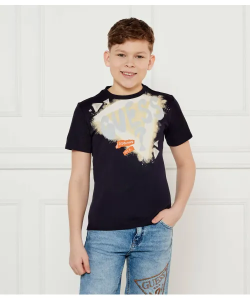 Футболка Regular fit Guess, черный 
Футболка Regular fit Guess, черный